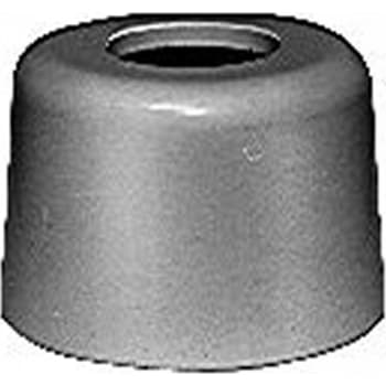 40 mm Hvid roset høj