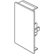 Endestykke Tehalit til BR 70170 højde 70 bredde 170 - perlehvid