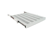 Udtrækshylde til 19" Rackskab - D:800mm, Grå