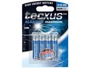 Alkaline AAA/LR03 batteri 1,5V (4 stk.)