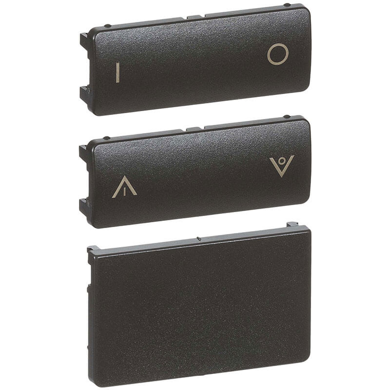 Fuga tangentsæt for batteritryk 2 slutte koksgrå