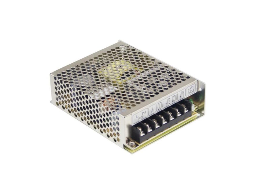 Strømforsyning til indbygning - 12VDC / 6A / 72W