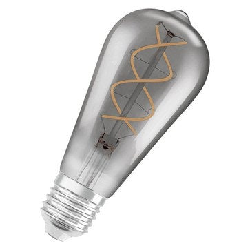 OSRAM Vintage 1906 LED edison spiral 5W/820 E27 røgfarvet