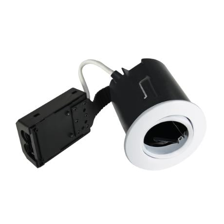 QUICK INSTALL rund Ø75 mat hvid GU10 H96mm