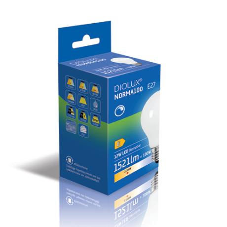 DIOLUX NORMA100 12W 927 E27 1521lm dæmpbar