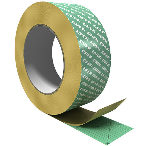 Dampspær tape, Grøn, 25 meter, 50 mm.