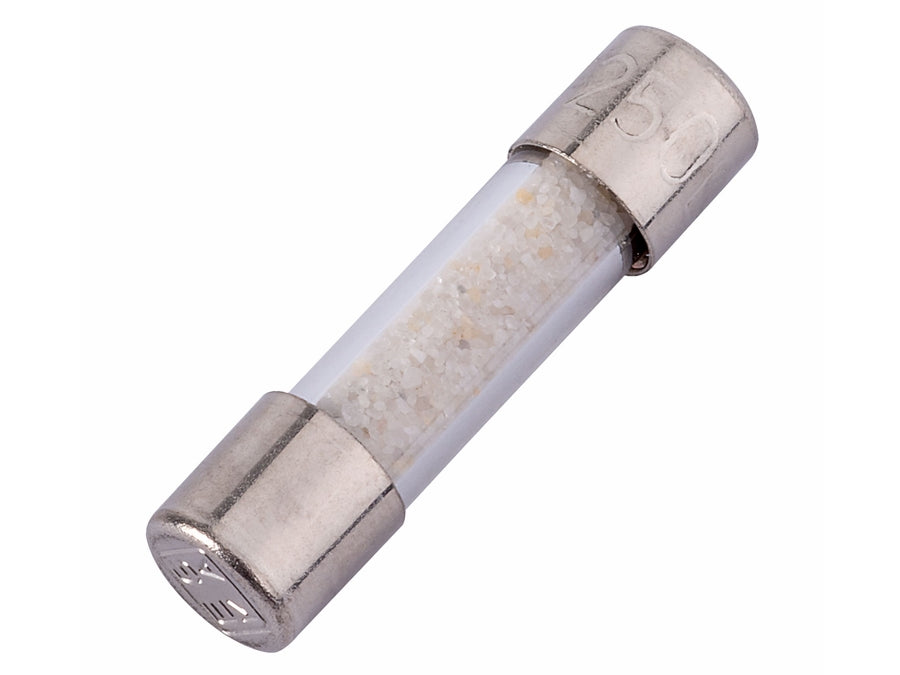 Sikring - Ø5x20mm, 10A / 250V, Træg