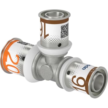 Uponor S-Press tee reduceret 20-16-16