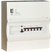 Færdigmonteret gruppetavle - HPFI - 3x13A 1P+N - Grå