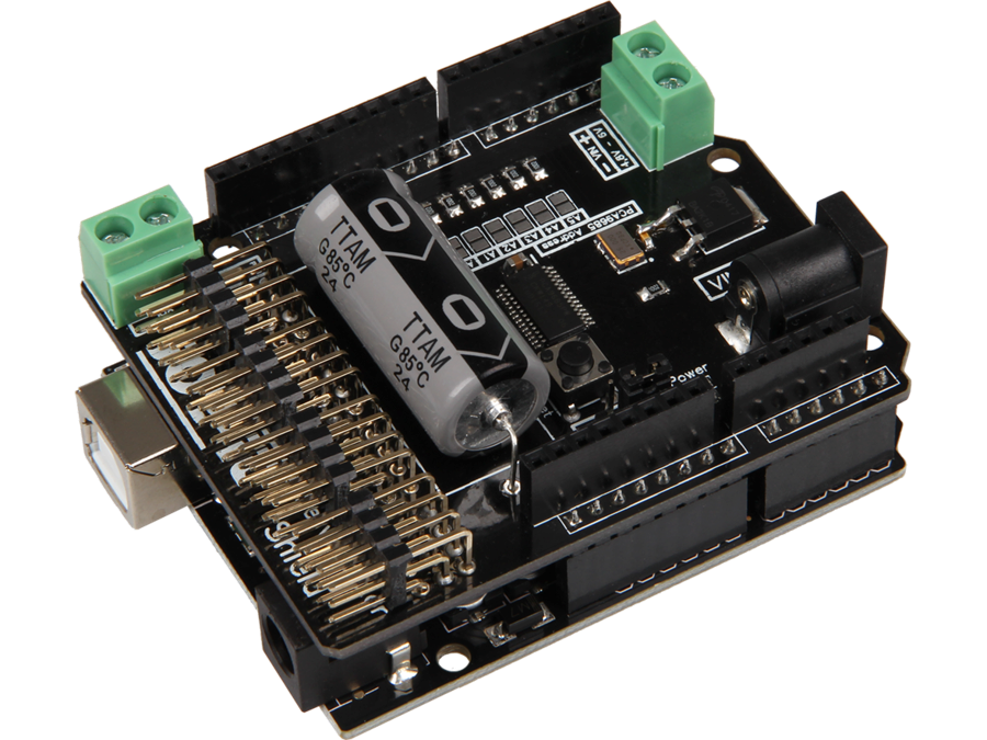 Controller til 5V PWM-servomotorer til Mega2560 / UNO