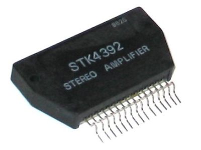 STK4392 Audio Power Amplifier - 2 x 15W / 8ohm