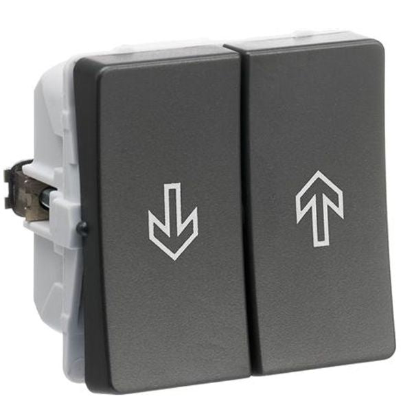 FUGA afbryder jalousi 16A 250V koksgrå