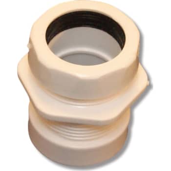 Afløbs overgang 1.1/4" - 32 mm PP muffe hvid