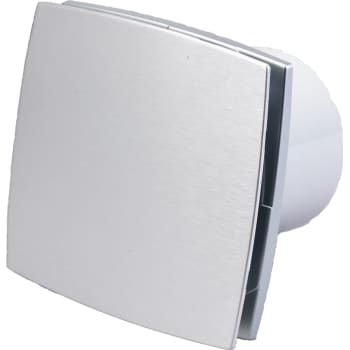 Ventilator Fugt- Og Tidsstyret EL 700Q Th Ø100 Børstet Stål