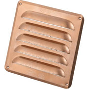 Jalousirist med insektnet 210x210 mm, kobber, type 152.4