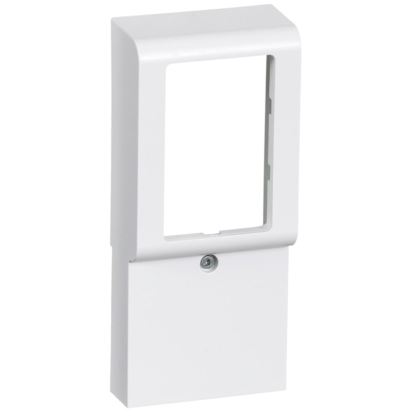 Dæksel for panelunderlag softline 1½ modul hvid