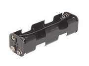 Batteriholder til 8xAA-bat. (m. knapterminaler)