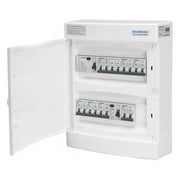 Færdigmonteret gruppetavle – 1x16A 3P+N + 6x10A 1P+N