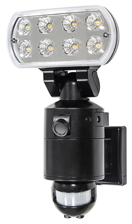 Sikkerhedslampe 18W LED m/PIR WIFI og kamera