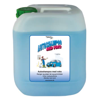 Besma autoshampoo med voks, 5 l