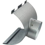 11" x 75 mm Tudstykke Aluzink Plastmo