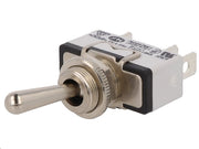 Vippekontakt - 1P ON-ON, 15A/250VAC, spadestik (Ø12,2mm)