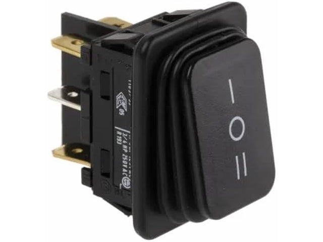 Vippekontakt - 2P ON-OFF-ON, 14A/250VAC (IP65)