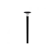 V-Tac 15W Solcelle havelampe LED - Sort, Ø25.7 cm, solcelle, sensor, IP65, 3 års garanti