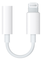 iPhone Audioadapter - Lightning han > 3,5mm JACK hun (10cm)