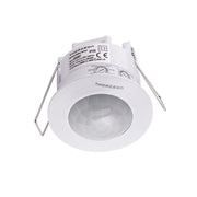 Bevægelsessensor til indbygning - LED venlig, hvid, PIR infrarød, IP20 indendørs