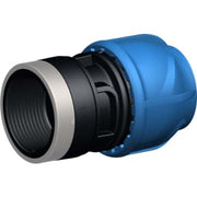 +GF+ iJOINT 20 mm x 1/2" overgang med muffe, PP, PN16