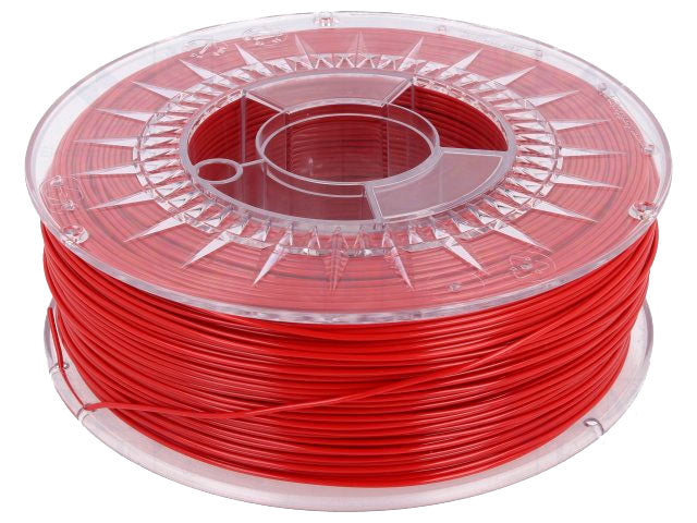 PETG filament - Ø1,75mm, Rød, 1kg
