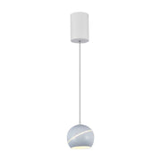 V-Tac LED loftlampe - Hvid Ø12 inkl. ophæng, 8,5W, 230V, 850lm, RA80, Flicker free
