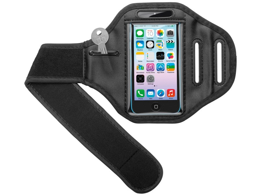 Sport armhylster - 4" til bl.a. iPhone 5/5C/5S/SE, Sort
