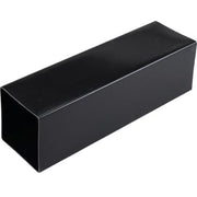 Aftræksrør 150x150x1000 mm, sort