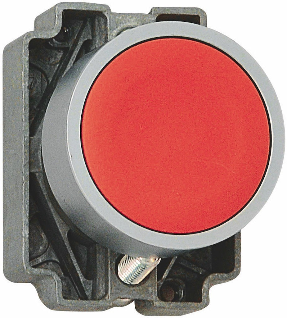 TRYKKNAP RØD , KB2-METALL