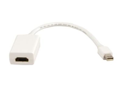DisplayPort 1.1 adapter - Mini DP han > HDMI hun (m. audio)