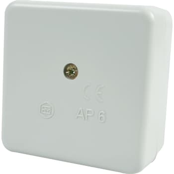 Forgreningsdåse AP6 grå IP20