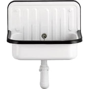 Alape AG510Ü udslagsvask 51x33 cm i hvid/sort