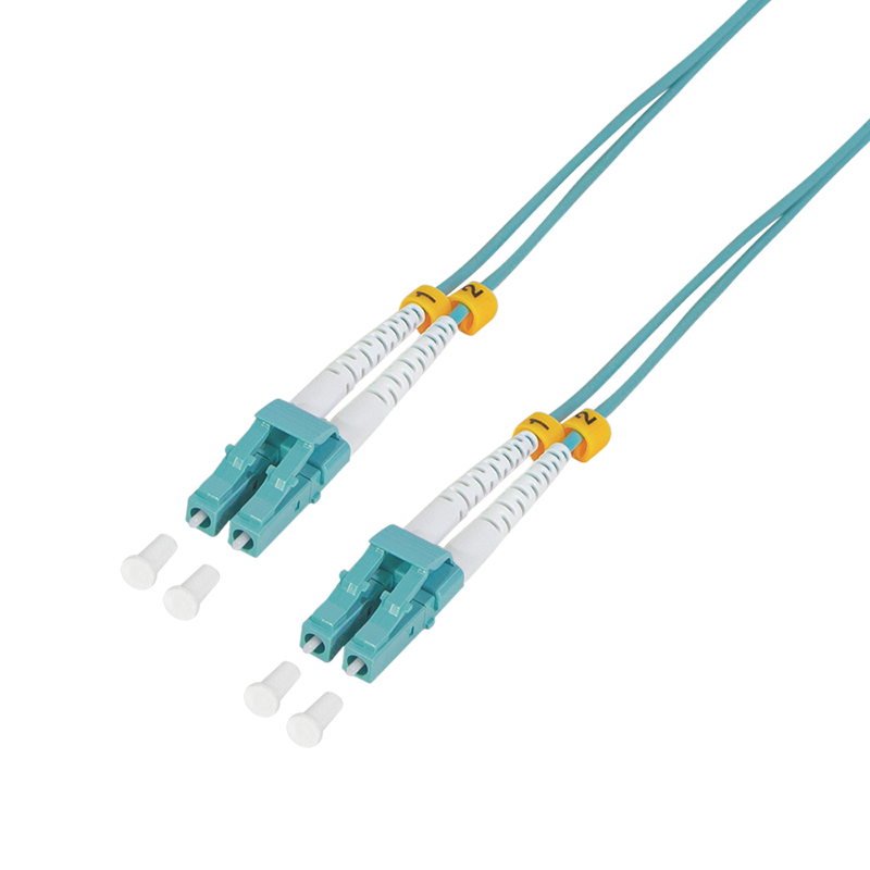Fiberoptisk netværkskabel LC-LC multimode OM3 (2m)