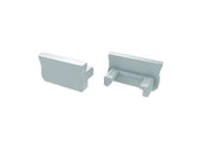 Endestykke til LED profil type A - Grå (1 stk.)