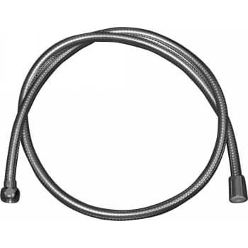 2000 mm Metalslange krom 1kon. 1 omløber