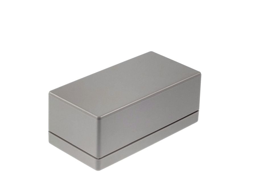 G1068 plastkabinet - Lysegrå (48x95x38mm)