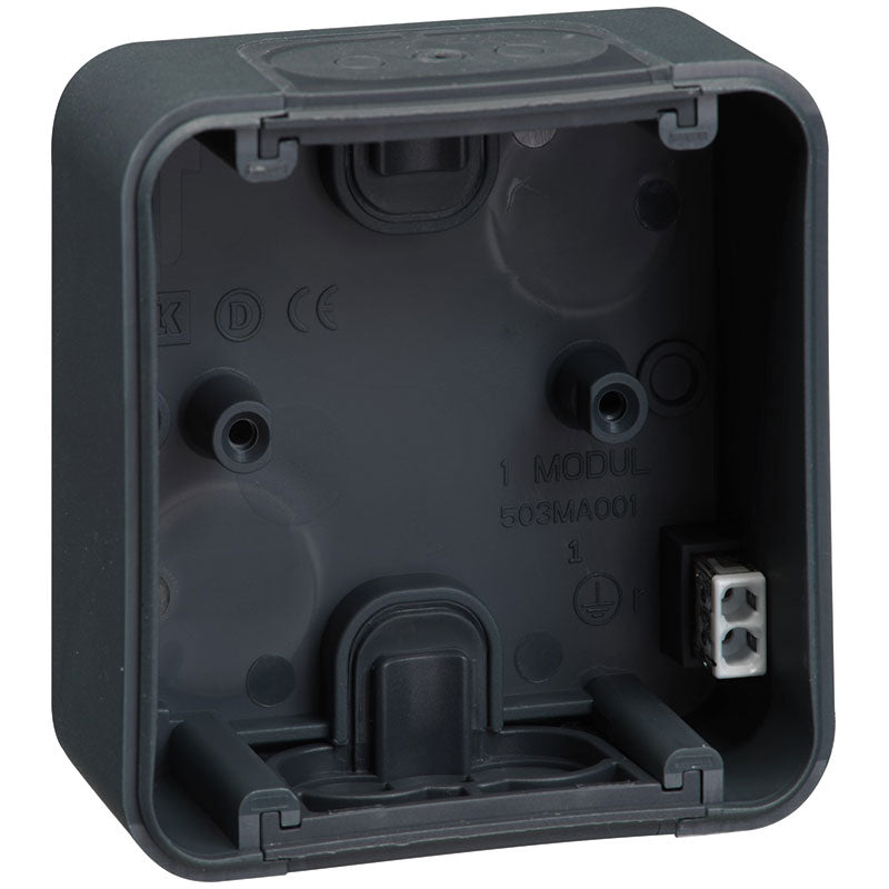 LK Opus 74 underlag 1 modul - antracit