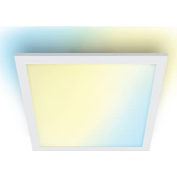 WiZ Superslim firkantet LED panel - varm til kold - hvid