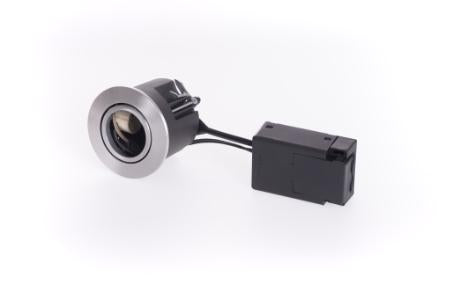 DIOSPOT OPTI GU10 børstet stål rund