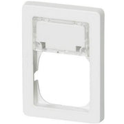 LK Fuga ramme Baseline 63 1½m m. tekstfelt - hvid