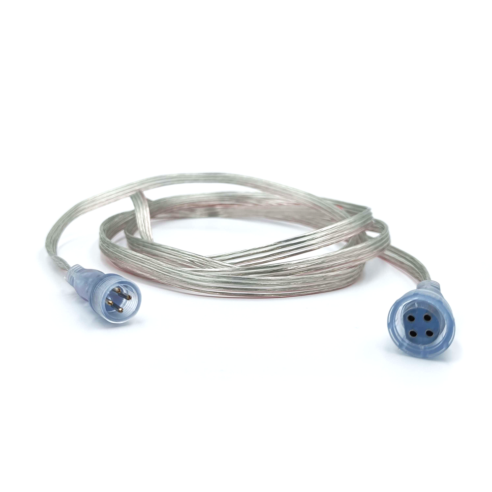 200 cm RGBIC Neonflex kabel til RGBIC 8x16 Neonflex, IP65 - Passer til 24V og har IP65 beskyttelse