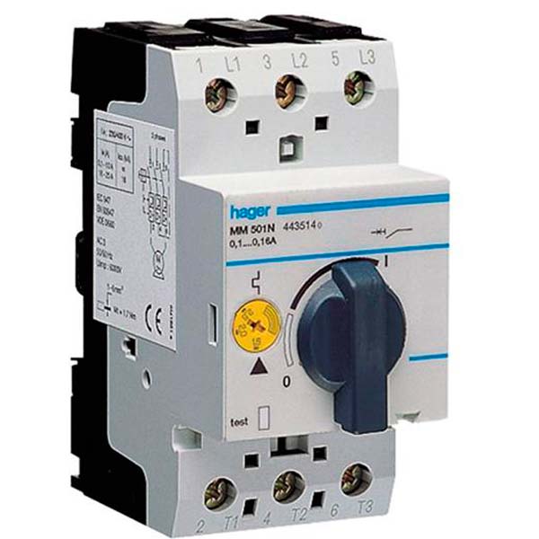 Motorværn håndbetjent 10-16A