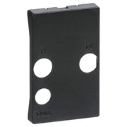 Afdækning TV / R / SAT T2 koksgrå